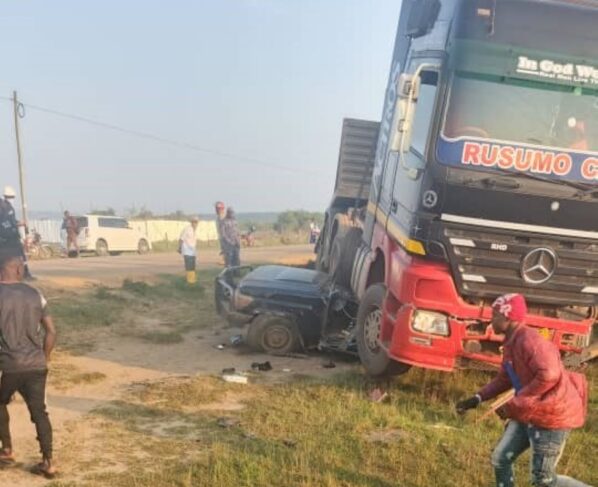 Mutukula Tragedy: Speeding Tanzanian Trailer Crushes Police Truck, Killing Officer Instantly