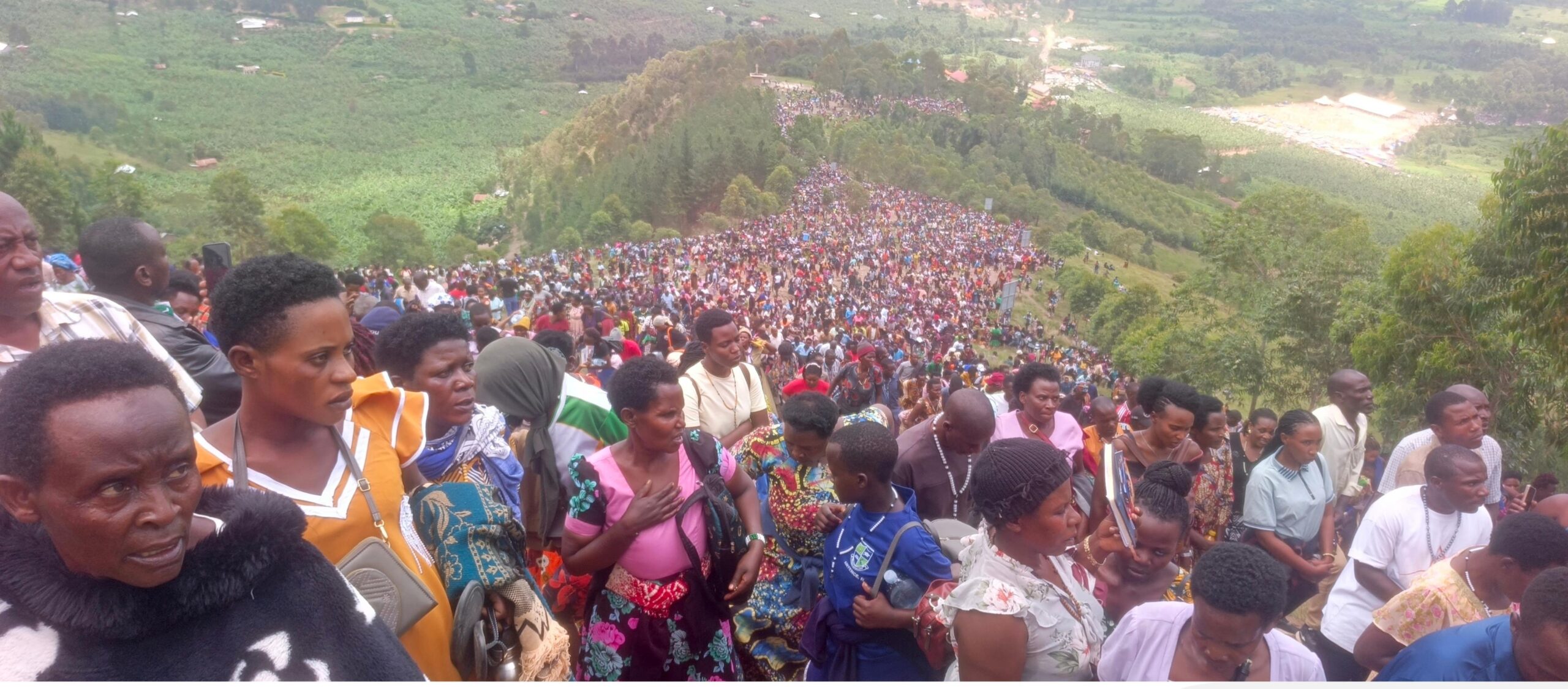 Hundreds throng Calvary Hill for healing, spiritual renewal